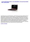 Computers & Accessories - Dell Alienware M11X - Core i5 8GB DDR3 5.1 Surround Sound Stealth Black - gaming laptop
