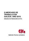 O Mercado de Traballo en Galiza 2010