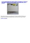 Computers & Accessories - EMACHINES E627 KAWG0 LAPTOP LCD SCREEN 15.6 WXGA HD CCFL SINGLE (SUBSTITUTE REPLACEMENT LCD...