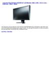 Computers & Accessories - Eizo FlexScan S2233W 22 LCD Monitor 1680 x 1050 - 16_10 - 6 ms - 0.282 mm - 1200_1 - Black