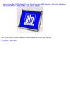 Computers & Accessories - Elo 1537L Open-Frame Touchscreen LCD Monitor - 15-Inch - Surface Acoustic Wave - 1024 x 768...