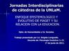 Desarrollo evolutivo según J. Piaget