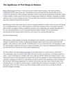 The Significance of Web Design in Business