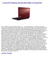 Computers & Accessories - HP110 Netbook, Intel Atom N455, 250GB, 10.1Sonoma Red