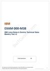 BeITCertified IBM Free Download Actual 000-M38 exam questions dumps as PDF