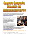 Corporate Companies Outsource For BPO / Administrative Management Support