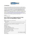 Prospect Match How to Follow-up on Prospects ProspectMatch