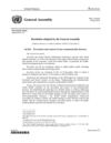  UN General Assembly Resolution (64/265) on Prevention and Control of Non-Communicable Diseases (May, 2010)