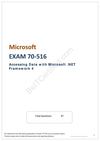 BeITCertified Microsoft Free Download Actual 70-516 exam questions dumps as PDF