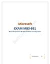 BeITCertified Microsoft Free Download Actual MB3-861 exam questions dumps as PDF