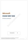 BeITCertified Microsoft Free Download Actual MB7-848 exam questions dumps as PDF