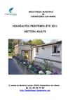 Nouveautés adulte printemps-été 2011