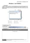 Tutoriel windows : les fenêtres