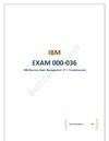 BeITCertified IBM Free Download Actual 000-036 exam questions dumps as PDF