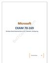 BeITCertified Microsoft Free Download Actual 70-169 exam questions dumps as PDF