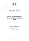 Dossier Presse - CISR Mai 2011