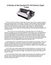 A Review of the Standard PC-P43 Electric Paper Cutter
