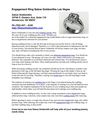 Engagement Ring Satow Goldsmiths Las Vegas Nevada