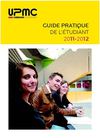 Guide pratique de l'étudiant - UPMC 2011-2012