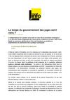  A point nommé. Jean Louis NADAL, Procureur Général de la Cour de Cassation. 