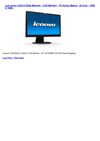 Computers & Accessories - L2321X Wide Monitor - LCD Monitor - Tft Active Matrix - 23 Inch - 1920 X 1080 -