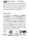 MS - Récit de la sortie à la ferme