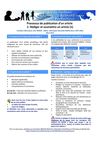 Processus de publication d'un article dans une revue scientifique