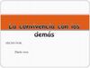 La convivencia por Darío Vera