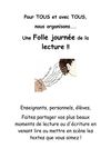 La journée de la lecture - 10 mai 2011 -