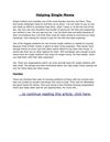 Helping Single Moms