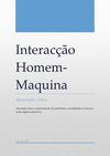 interacção homem - maquina