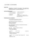 curriculum vitae