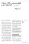 ¿Web2.0? ¿Web social? ¿Qué es eso? (artículo)