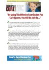 how to cure chickenpox - how to cure chicken pox - how to cure chicken pox in 3 days