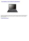 Computers & Accessories - Lenovo ThinkPad T61p 6460 Notebook