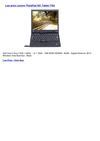 Computers & Accessories - Lenovo ThinkPad X61 Tablet 7762