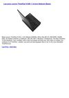 Computers & Accessories - Lenovo ThinkPad X100E 11.6-Inch Netbook (Black)