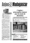 nº 11, mai 2009, bulletin d’information de l’association Anjou-Madagascar