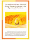Las propiedades del aceite de argan son excelentes para los deportes al aire libre
