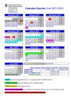 Calendari escolar 2011-12
