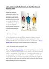 3 Tips on Choosing the Right Perfume for You When Discount Shopping Online