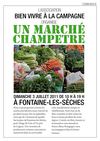 Marché champetre 3 juillet dans le châtillonnais