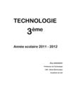 Technologie Collège 3ème
