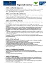 Règlement intérieur de la Cyber-base