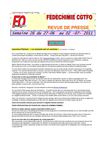FEDECHIMIEFO- SemainSemaine 26 du 27-06 au 02 -07- 2011