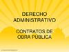 Contratos de obra publica 