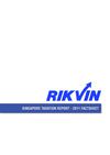 Singapore Taxation 2011 FactSheet Standard 1