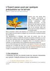 L'export passe aussi par quelques précautions sur le terrain