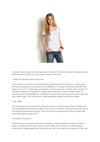 Not So Formal Women Wear Jeans According to Their Body Type