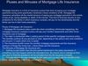 Pluses and Minuses of Mortgage Life Insurance